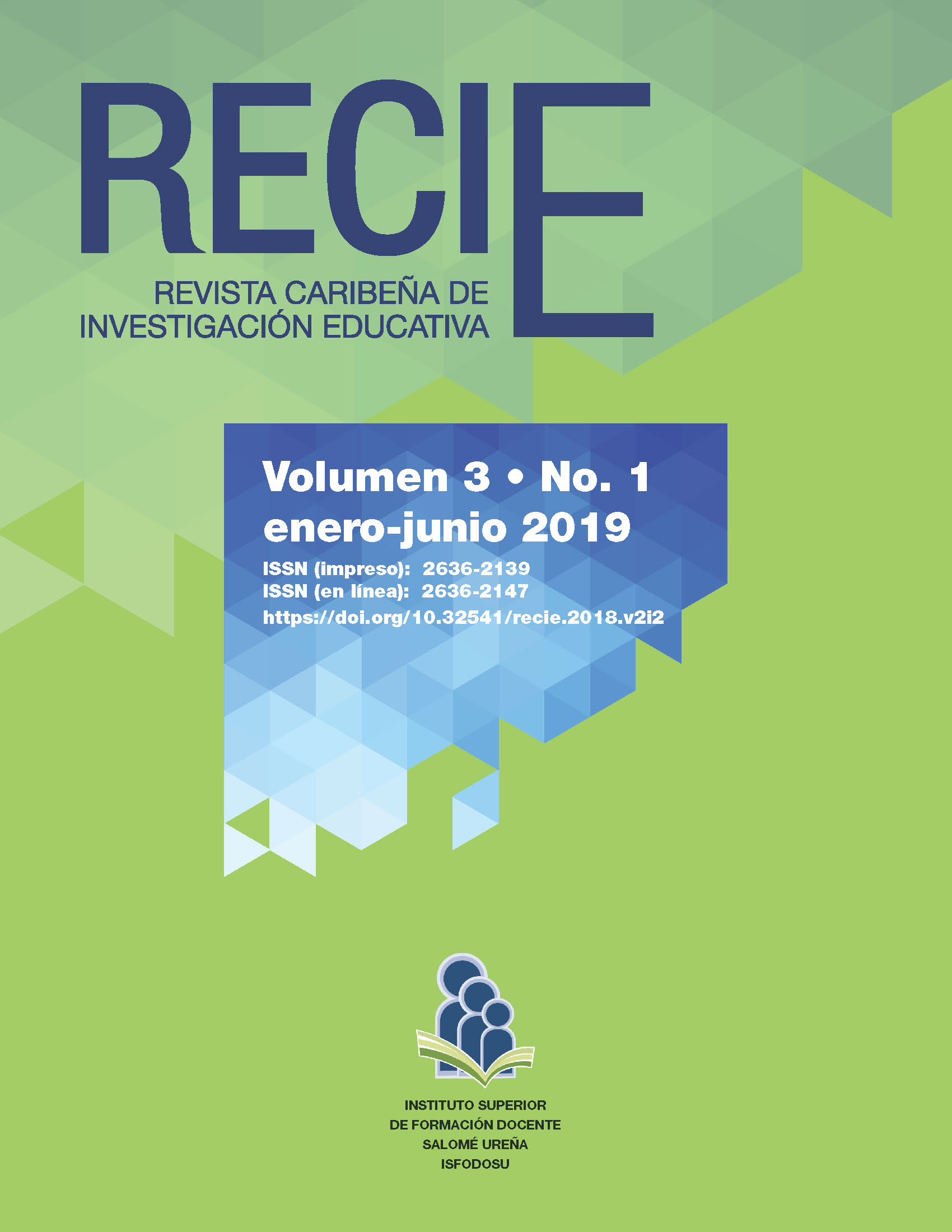 									Ver Vol. 3 Núm. 1 (2019): Revista Caribeña de Investigación Educativa (RECIE)
								