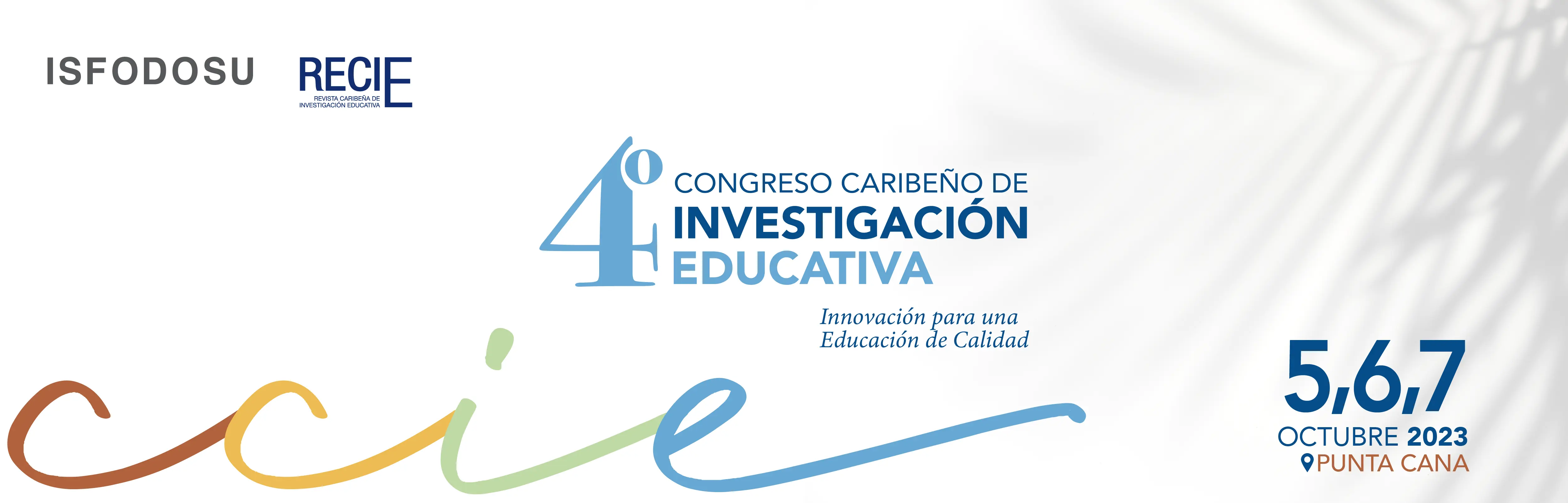 Banner Congreso Caribeño de Investigación Educativa